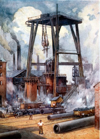 Terästehdas c1925 tekijältä Unbekannt