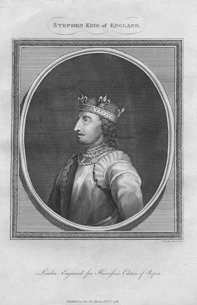 Stephen, Englannin kuningas, 1788. tekijältä Unbekannt