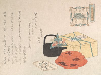 Asetelma, Yogoyomin suunnittelu, Kuvakalenteri, 1816. tekijältä Unbekannt