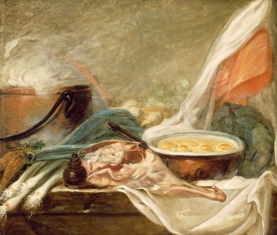 Asetelma munien ja lampaanlihan kanssa, 178090. tekijältä Unbekannt