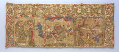 Roba amb el martiri de Santa Caterina, alemany, ca. 1200. finlandès tekijältä Unbekannt