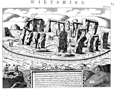 Stonehenge, Wiltshire, 1700-luku tekijältä Unbekannt