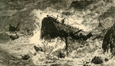 Myrsky Balaclavalla, 1890. tekijältä Unbekannt