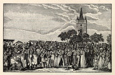 Stralau Fish Parade, noin 1865. tekijältä Unbekannt