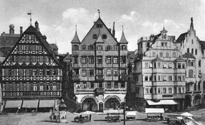 Stuttgart, Saksa, 1900-luvun alku tekijältä Unbekannt