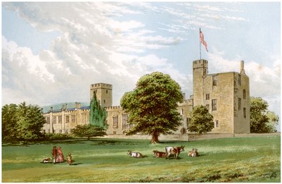 Sudeleyn linna, Gloucestershire, Dentin perheen koti, vuodelta 1880 tekijältä Unbekannt