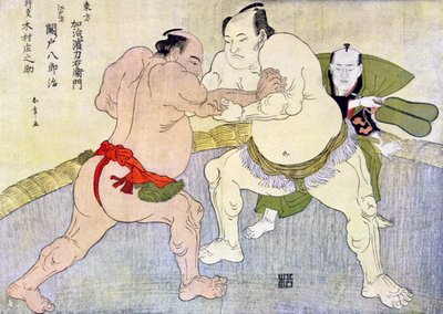 Sumopainijat, 1897 tekijältä Unbekannt