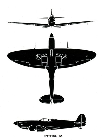 Supermarine Spitfire Mk IX, 1941 tekijältä Unbekannt