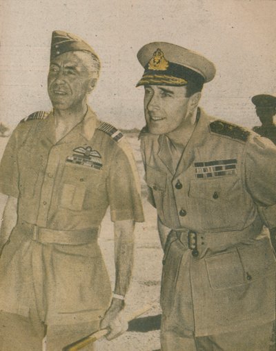 Liittoutuneiden komentaja S.E. Aasia, 1943-44 tekijältä Unbekannt