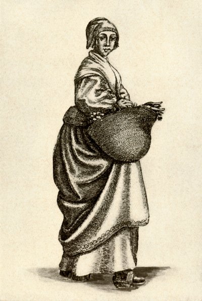 Ruotsalainen puukengät, 1640, 1937. tekijältä Unbekannt