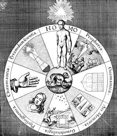 Tiivistelmä ennustajien taiteista, 1617-1619 tekijältä Unbekannt