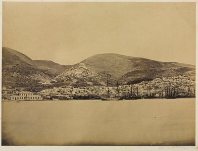 Syros, Levantin kaupan keskus, n. 1850-luku. tekijältä Unbekannt