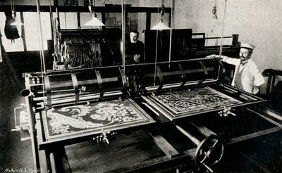 Szczepaniks sähköinen korttileikkauskone, c1903 tekijältä Unbekannt