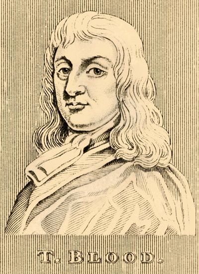 T. Blood, 1618-1680, 1830. tekijältä Unbekannt