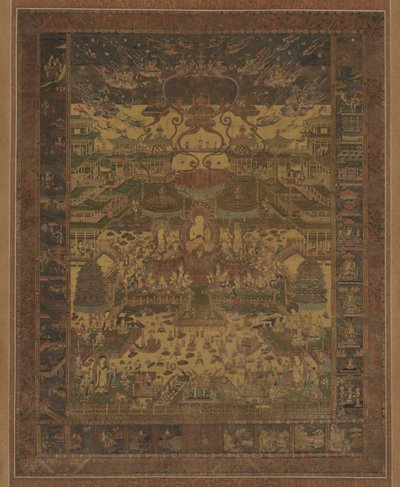 Taima Mandala, 1300-luku. tekijältä Unbekannt