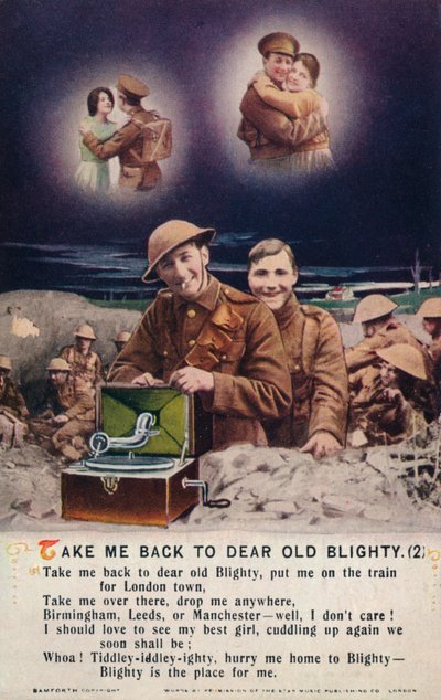 Take Me Back to Dear Old Blighty 2, c1916. tekijältä Unbekannt
