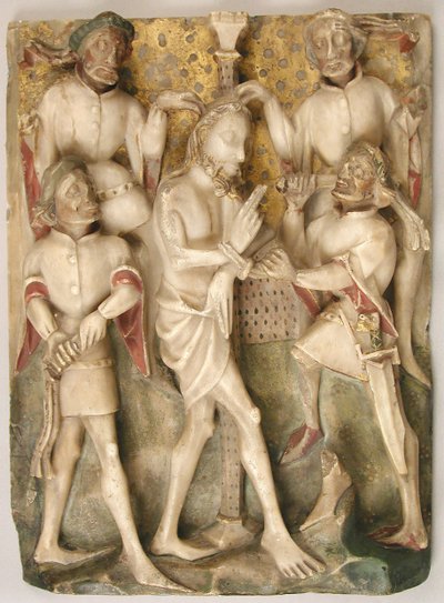 Kristuksen ottaminen, brittiläinen, n. 1440-50. tekijältä Unbekannt