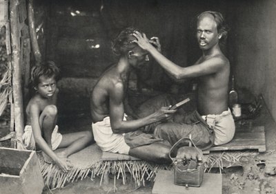 Tamulischer Barbier, 1926 tekijältä Unbekannt