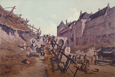 Target Practice Dieppe 1795, 1896 tekijältä Unbekannt