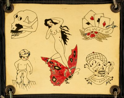 Tattoo Flash, 1900-luku. tekijältä Unbekannt