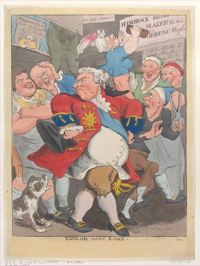 Taylor kääntyi Lordiksi, 1812, 1812. tekijältä Unbekannt