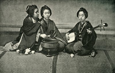 "Tea ja musiikki", 1891. tekijältä Unbekannt
