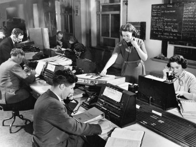 Puhelinvaihde, 1956 tekijältä Unbekannt