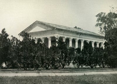 Famen temppeli Barrackporessa, 1925. tekijältä Unbekannt