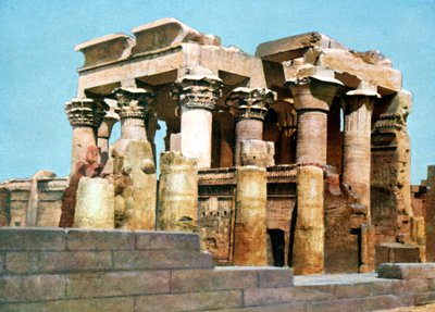 Kom Ombon temppeli, Egypti, 1900-luku tekijältä Unbekannt