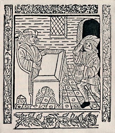 Vuokralainen maksaa vuokraa, 1523, 1903 tekijältä Unbekannt