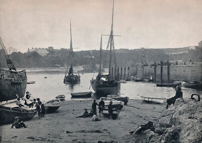 Tenby - Satamassa, 1895 tekijältä Unbekannt