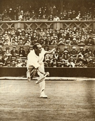 Tennisottelu Wimbledonin keskikentällä, 1930-luku, 1935. tekijältä Unbekannt