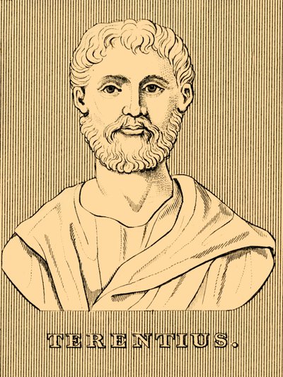 Terentius, 195-c 159 eKr., 1830 tekijältä Unbekannt