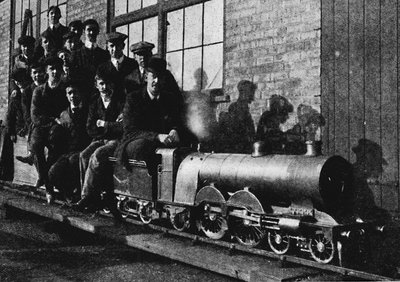 Pienikokoisen Atlantin moottorin testaus Northamptonissa, 1926 tekijältä Unbekannt