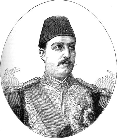 Tewfik, Egyptin Khedive, 1882 tekijältä Unbekannt