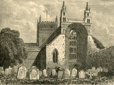 Tewkesbury Abbey, 1898. tekijältä Unbekannt
