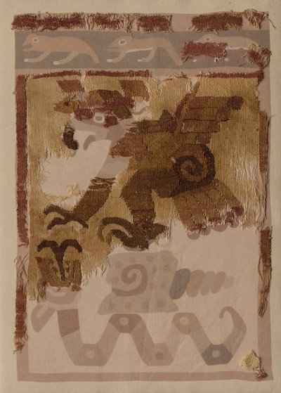 Tekstiilifragmentti, n. 50-650. tekijältä Unbekannt