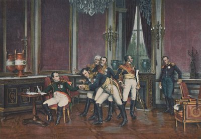 Luopuminen, Fontainebleau, 6. huhtikuuta 1814, 1896 tekijältä Unbekannt