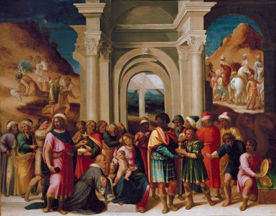 The Adoration of the Magi, c1530 tekijältä Unbekannt