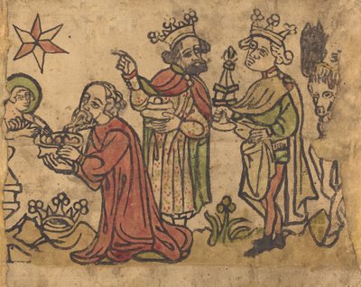 The Adoration of the Magi, n. 14001430. tekijältä Unbekannt