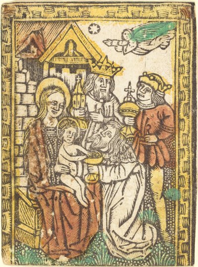 The Adoration of the Magi, n. 14701480. tekijältä Unbekannt