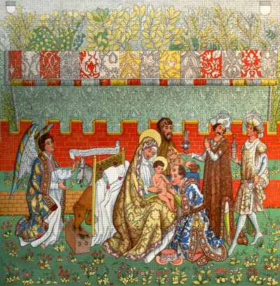 The Adoration of the Magi, Bernin kuvakudos, 1300-luku, 1870 tekijältä Unbekannt