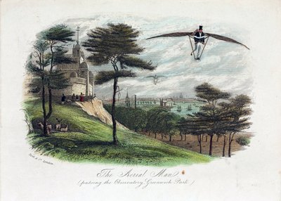 "Aerial Man", Greenwich, Lontoo tekijältä Unbekannt