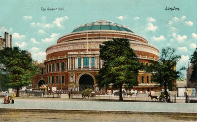 Albert Hall, Lontoo, vuonna 1910 tekijältä Unbekannt