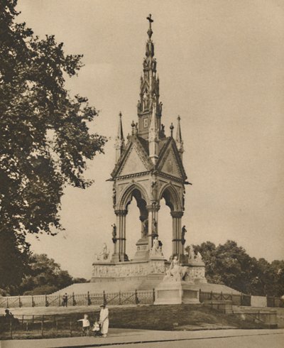 Albert Memorial Challenges Climate and Criticism, c1935. tekijältä Unbekannt