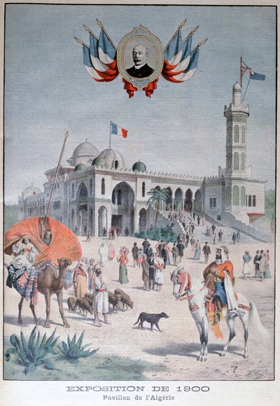 Algerian paviljonki vuoden 1900 yleisnäyttelyssä, Pariisi, 1900 tekijältä Unbekannt