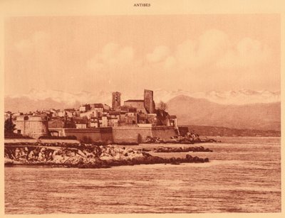 Alppien harju ja Antibes, 1930. tekijältä Unbekannt