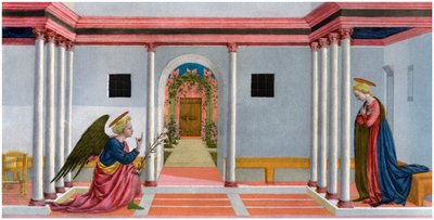 The Annunciation, c1445, 1958 tekijältä Unbekannt