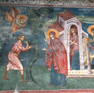 Ilmoitus Pyhälle Annalle, 1300-luku tekijältä Unbekannt