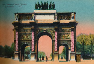 Arc de Triomphe du Carrousel, Pariisi, 1920 tekijältä Unbekannt